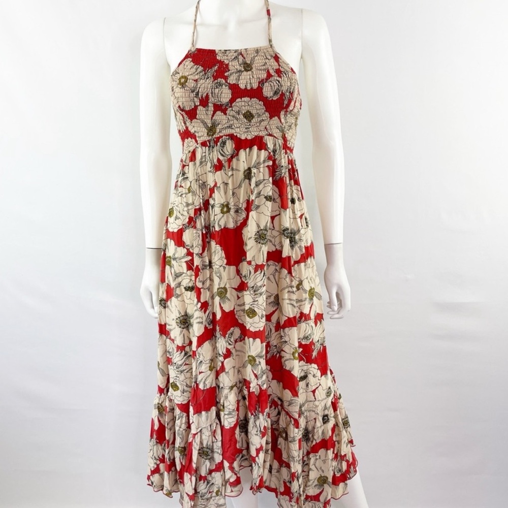 Free People, Heat Wave Printed Maxi Dress, Large